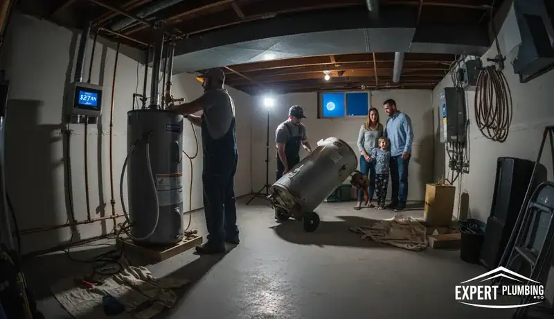 Expert Plumbing Pro - emergency-water-heater-replacement-for-a-brighton-family-after-midnight