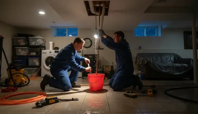 Expert Plumbing Pro - late-night-burst-pipe-repair-for-a-brighton-family-home